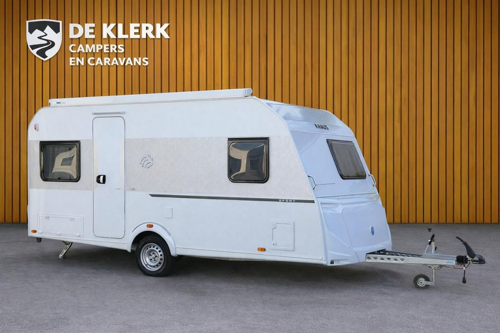 Knaus SPORT 450 FU gas uitvoering (bj 2025), Caravans en Kamperen, Caravans, Bedrijf, Info@deklerkcaravans.nl, 6 tot 7 meter, Knaus