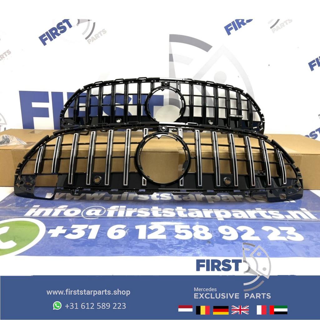 W206 C206 2022 AMG VOORBUMPER PANAMERICANA GT GRIL Mercedes, Gebruikt, -, Voor, Ophalen of Verzenden