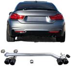 Uitlaat 4 x Sierstuk Black Tip Bmw 4 serie F32 F33 F36 M4 lo