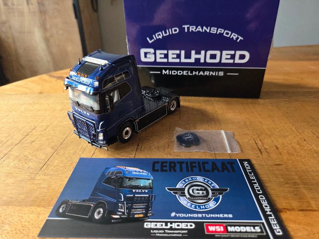 Wsi Volvo fh4 Geelhoed, Ophalen of Verzenden, Zo goed als nieuw, Bus of Vrachtwagen, Wsi