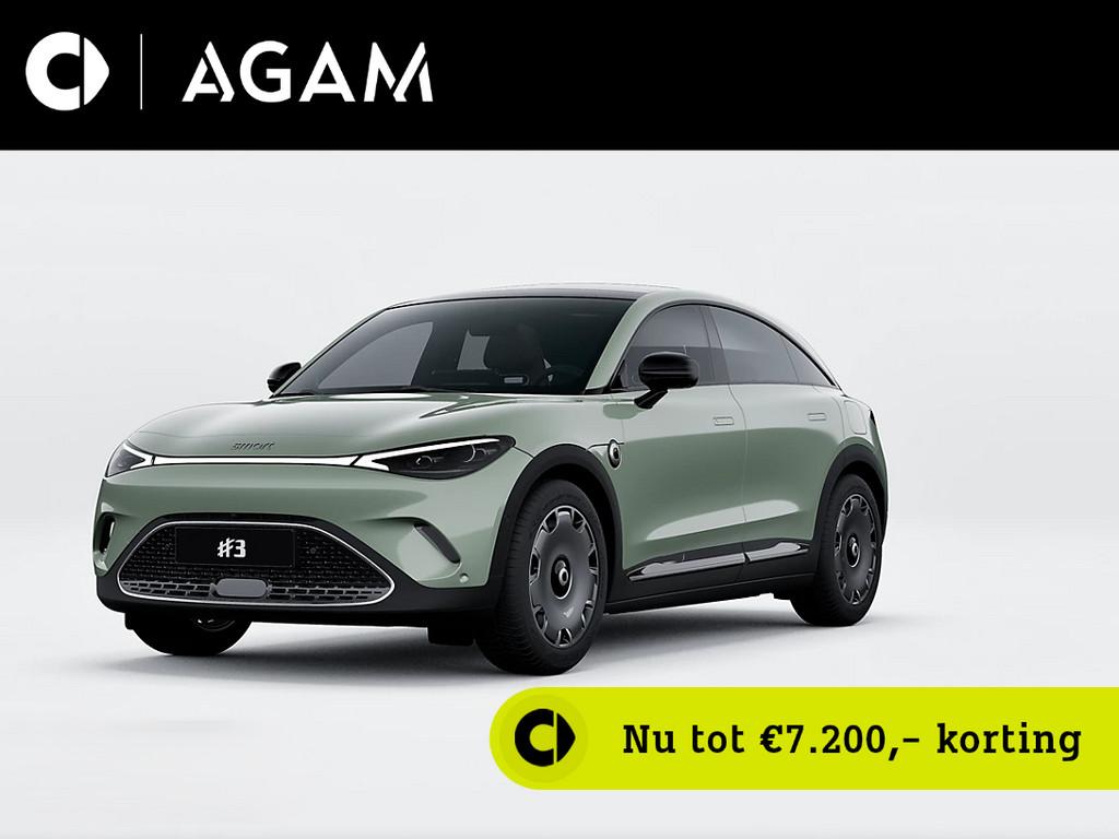smart #3 Premium 66 kWh, Auto's, Smart, Automaat, Achterwielaandrijving, Leder, Nieuw