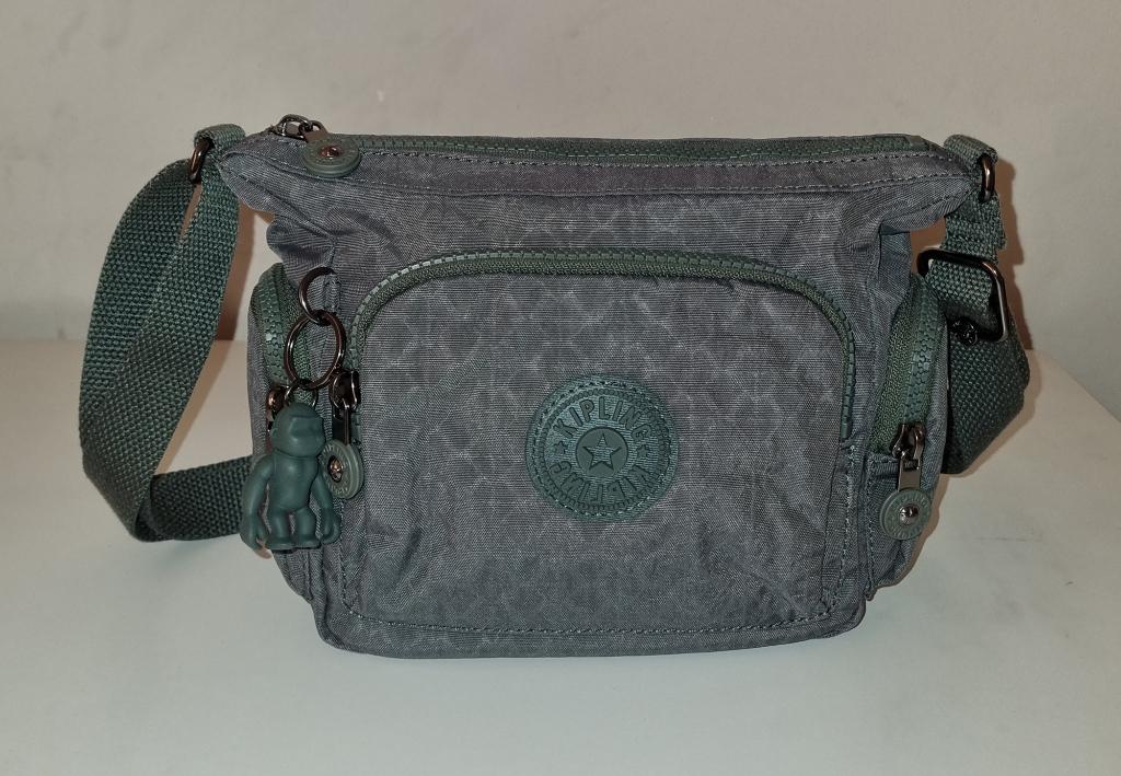 Kipling dames schoudertas, 18x25 cm, Ophalen of Verzenden, Nieuw, Groen, Kipling