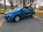 Volkswagen Polo 1.0 55KW 2016 Blauw met nieuwe apk, Auto's, Blauw, Origineel Nederlands, Handgeschakeld, Particulier