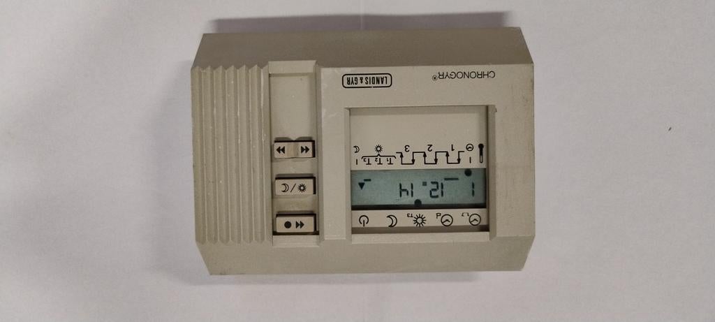 Landis & Gyr Chronogyr REV20 Kamerthermostaat, Ophalen of Verzenden, Gebruikt