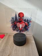 Spiderman LED Lamp - Sfeervolle Decoratie, Ophalen of Verzenden, Zo goed als nieuw, Modern, Comic, Superheld