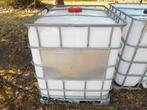 IBC regentonnen 1000 liter /2 stuks, Ophalen, Kunststof, Gebruikt, Met kraantje