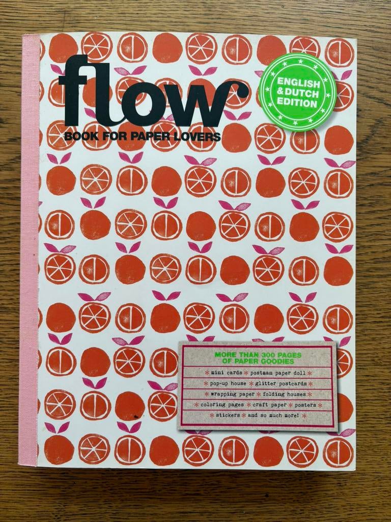 Flow book for paper lovers, Ophalen of Verzenden, Zo goed als nieuw, Overige onderwerpen