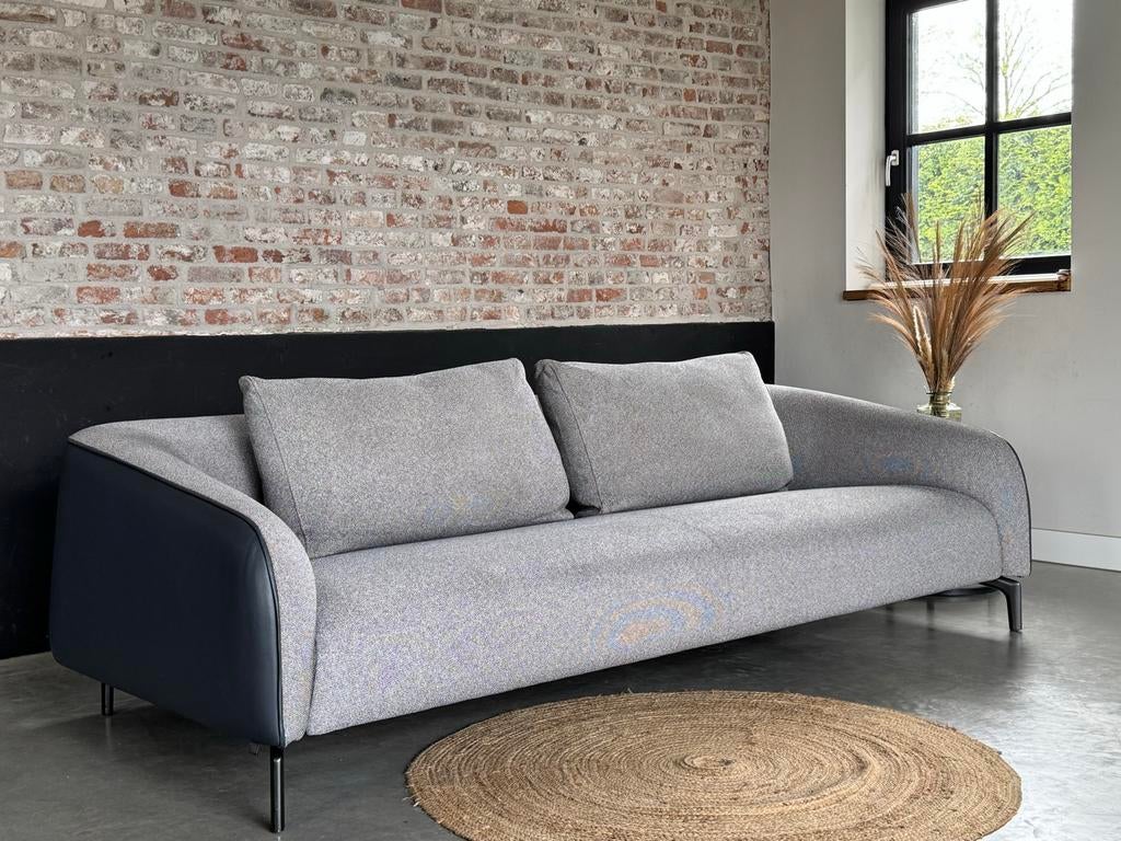 Leolux Elias -  Als Nieuw. - 245 cm, Huis en Inrichting, Leolux, Leolux, Leolux jori pode gelderland, Driepersoons