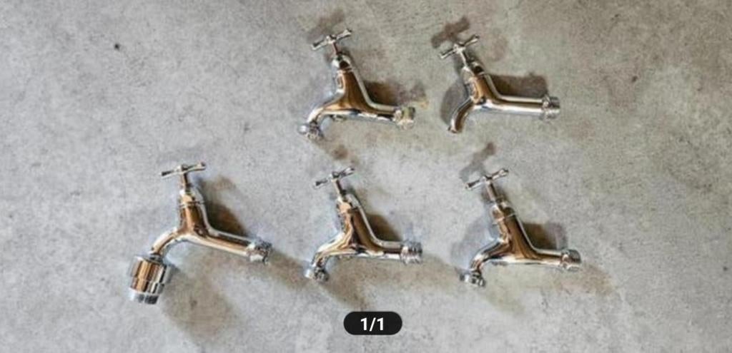 Te koop :

Kranen. Nieuw !

Super kwaliteit
Nog 2 st, Ophalen of Verzenden, Nieuw, Kraan