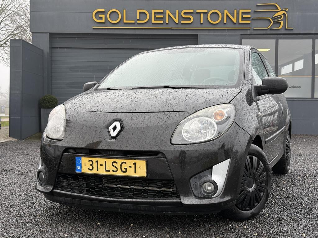 Renault Twingo 1.2-16V Authentique Airco,D-riem recent vv,N., Gebruikt, 4 cilinders, 4 stoelen, Zwart