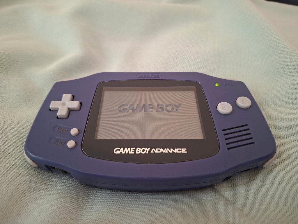 Originele Nintendo Game Boy Advance Purple, Spelcomputers en Games, Games | Nintendo Game Boy, Avontuur en Actie, Gebruikt, 1 speler
