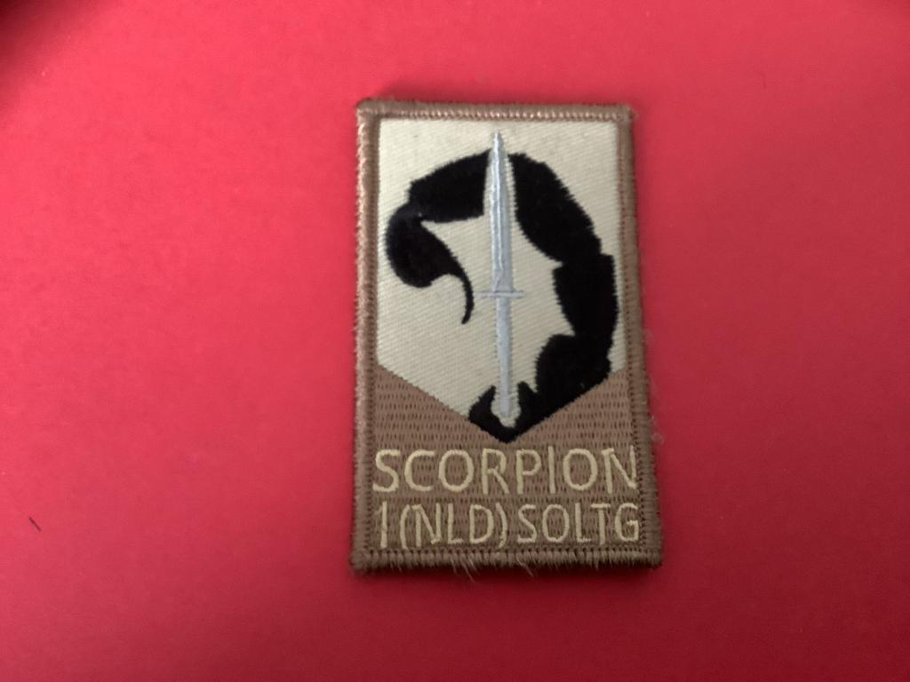 Mouwembleem van de KCT  (mali) met velcro, Verzamelen, Militaria | Algemeen, Ophalen of Verzenden, Landmacht, Nederland, Embleem of Badge