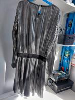 Feestjurk meisjes maat 152 zilver, Ophalen of Verzenden, Zo goed als nieuw, Meisje, Jurk of Rok