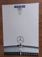 Mercedes-Benz Coupe 250E 250 brochure W114/115  ca. 1968., Zo goed als nieuw, Daimler-Benz AG, Mercedes, Ophalen of Verzenden