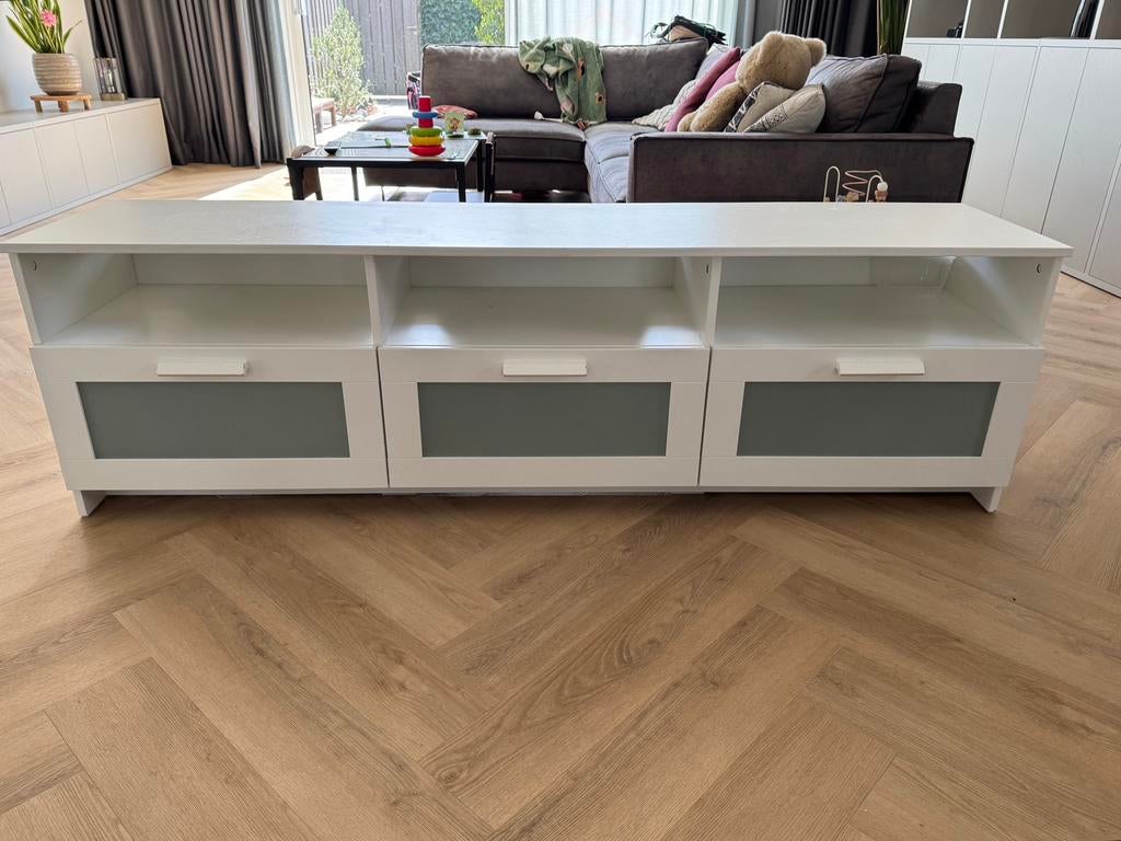 IKEA tv-meubel wit, Huis en Inrichting, Complete inboedels, Ophalen of Verzenden