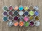 NAGEL GLITTERS EN STEENTJES, Ophalen, Zo goed als nieuw, Overige kleuren, Handen en Nagels