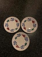 Grote schotels boerenbont, Ophalen of Verzenden, Zo goed als nieuw, Kop(pen) en/of Schotel(s), Aardewerk