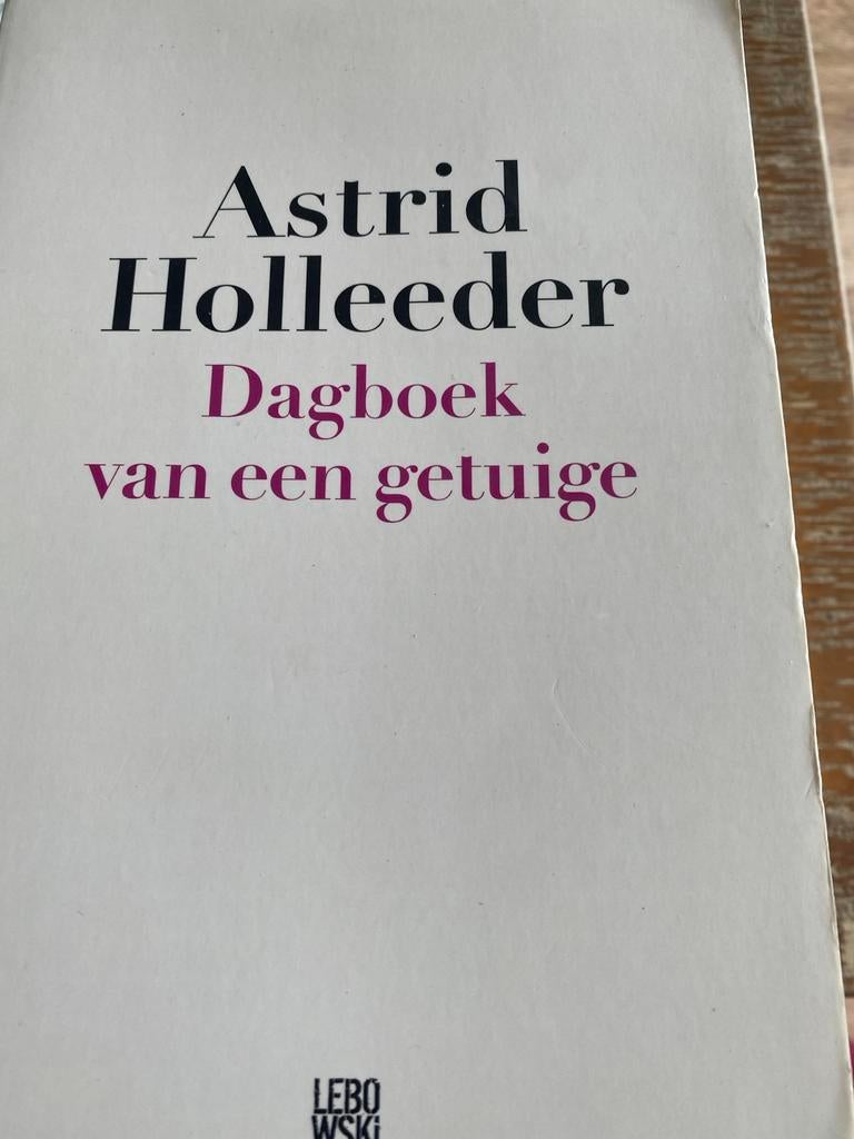 Astrid Holleeder - Dagboek van een getuige, Boeken, Ophalen of Verzenden, Gelezen