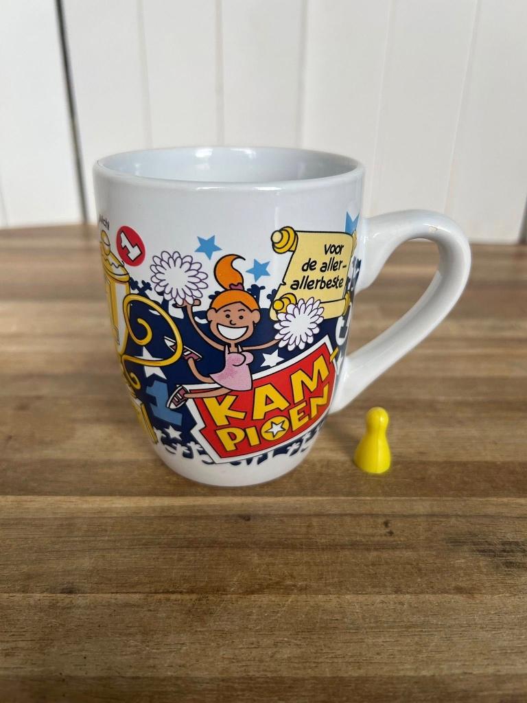 Voor de echte kampioen beker, Ophalen of Verzenden, Zo goed als nieuw, Feestartikel, Overige