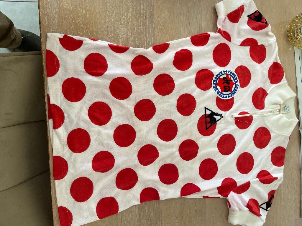 Bolletjes trui van de DAS bernard hinault, Alle leeftijden, Ophalen of Verzenden, Zo goed als nieuw, Natuur