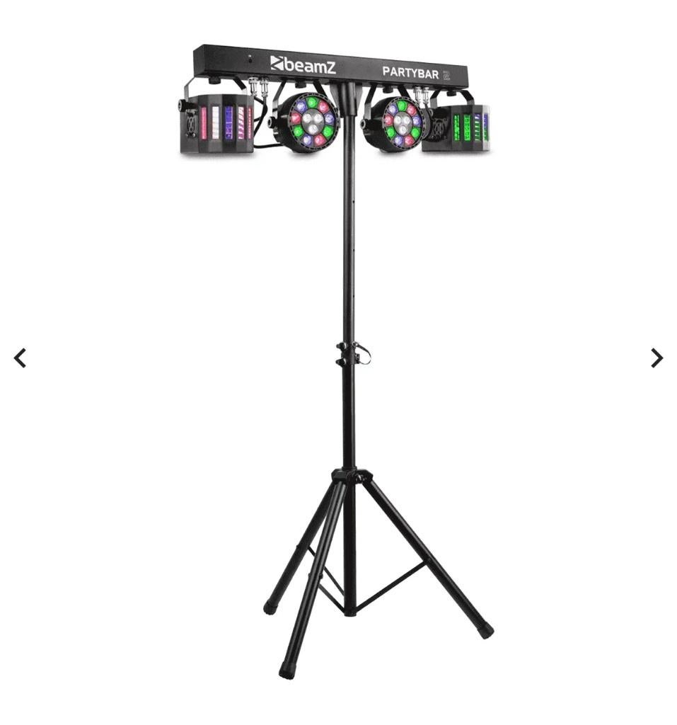 party ledbar discolichten discolicht van Beamz te huur, Ophalen, Zo goed als nieuw, Licht