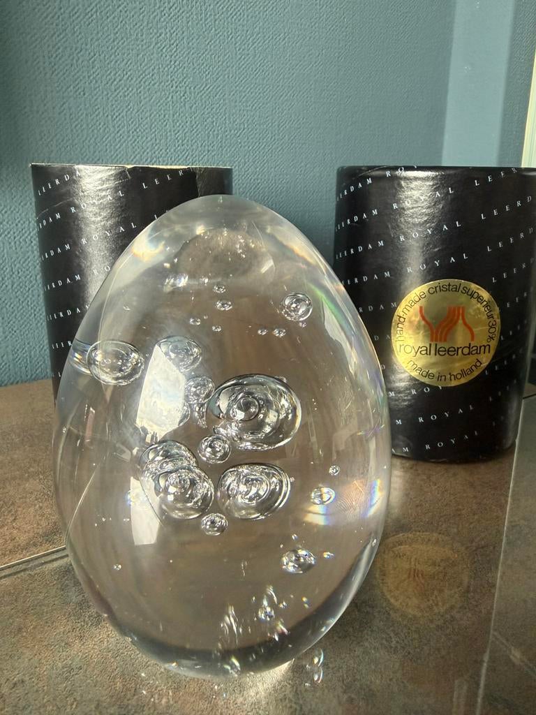 Exclusief Royal Leerdam jubileum ei – Shell Pernis 75 jaar, Ophalen of Verzenden