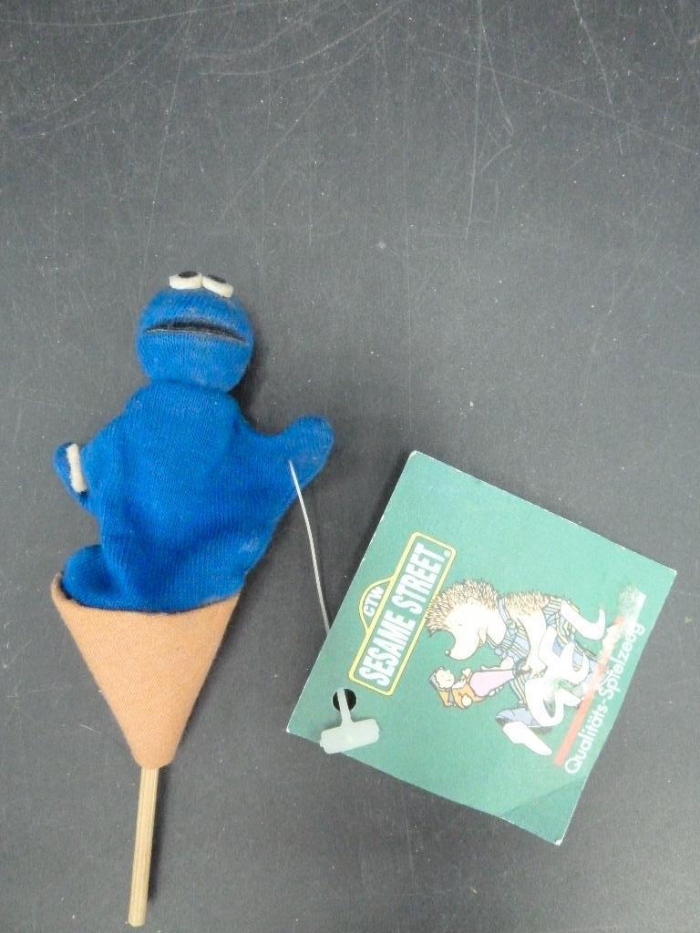 Miniatuur stokpopje Koekie monster Sesamstraat, Kinderen en Baby's, Speelgoed | Knuffels en Pluche, Ophalen of Verzenden, Nieuw