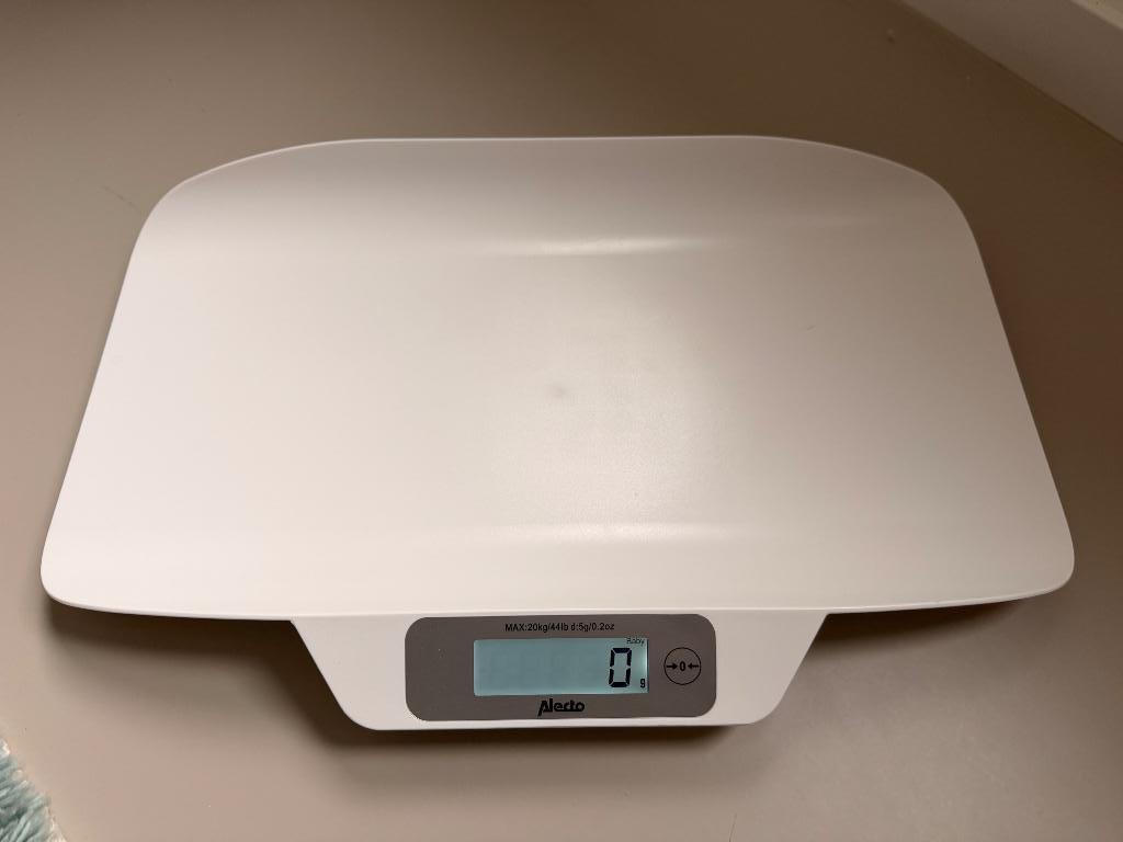 Alecto bc-29 baby weegschaal wit, Ophalen of Verzenden, Zo goed als nieuw, Overige typen, Overige merken