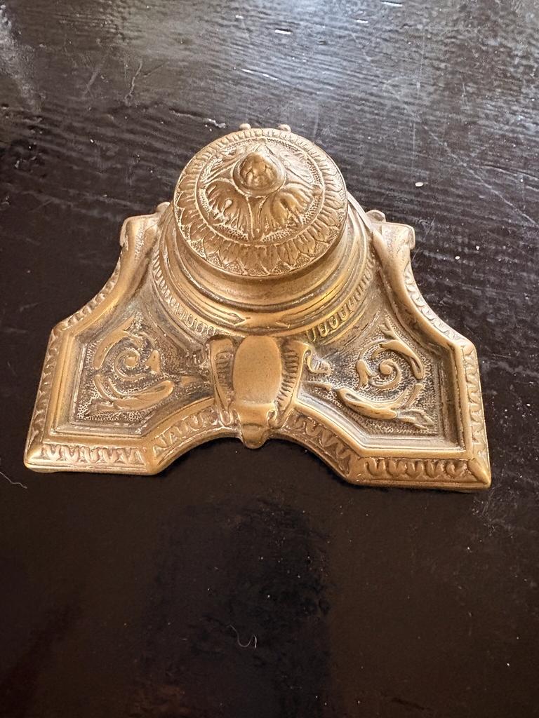 Art deco inktpothouder, Ophalen of Verzenden