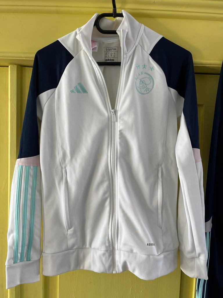 Ajax trainingspak maat 164, Verzenden, Gebruikt, Jongen of Meisje, Setje