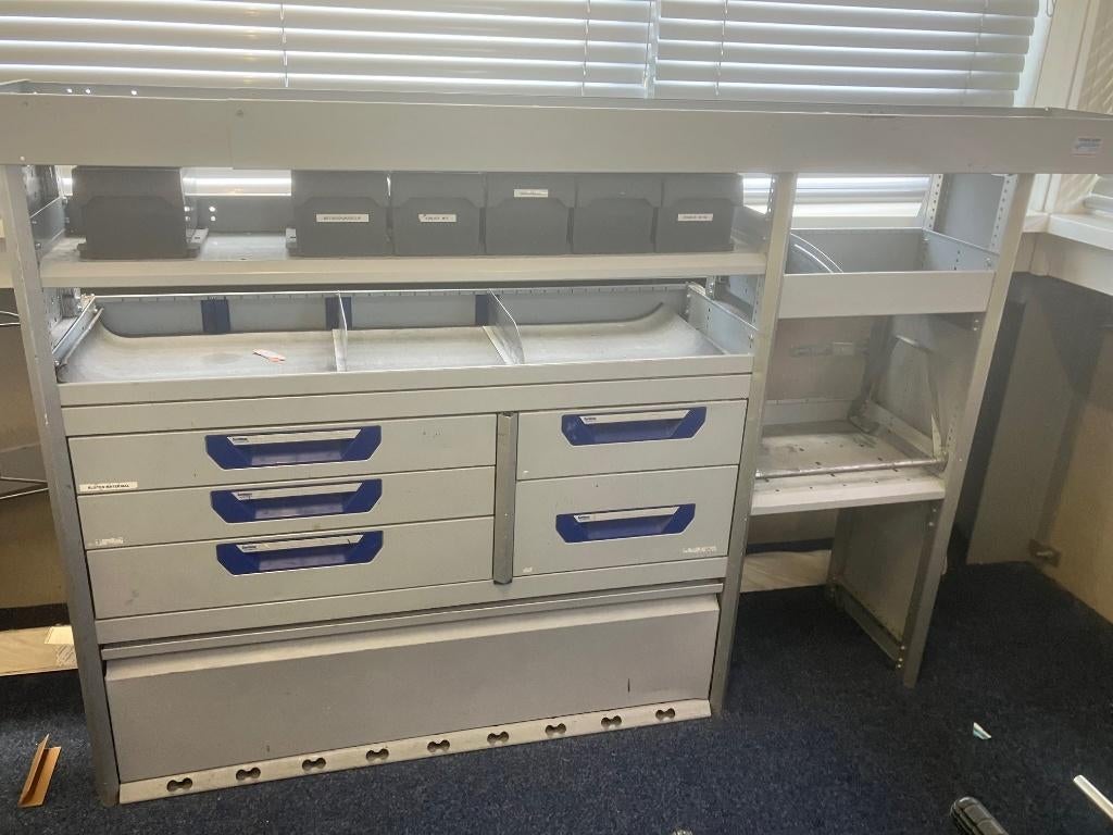 gereedschapskast, Ophalen, Gebruikt