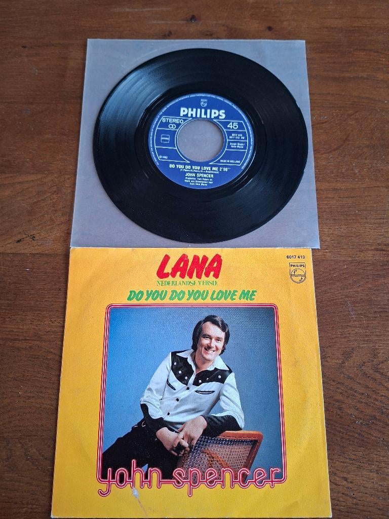 John Spencer,Lana, 7 inch, Ophalen of Verzenden, Zo goed als nieuw, Nederlandstalig