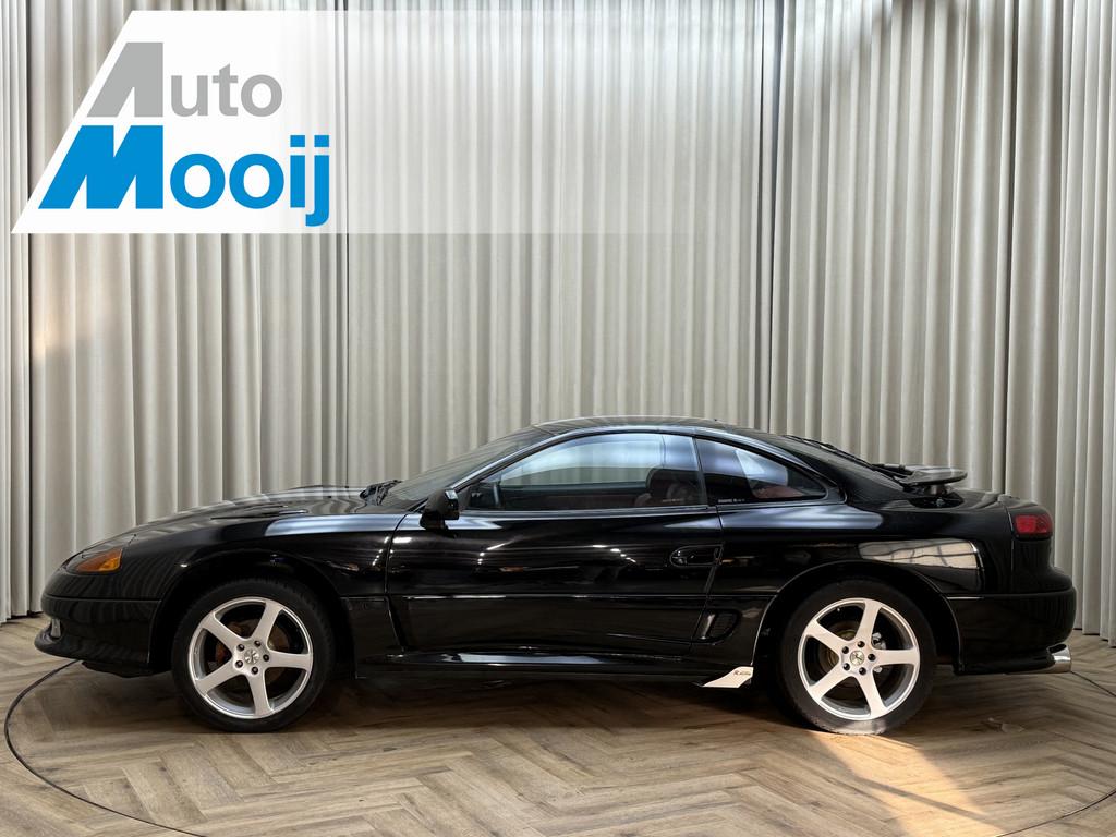 Dodge STEALTH RT U9 *Mitsubishi 3000GT* DOHC 24V 222PK | Led, Auto's, 4 stoelen, Zwart, Handgeschakeld, 2972 cc