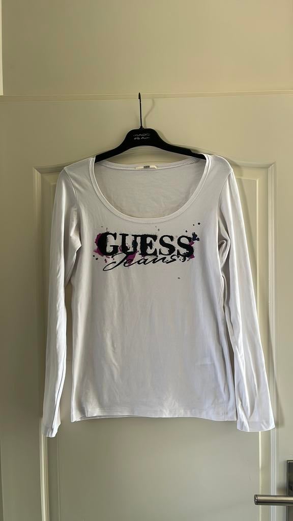 Guess dames shirt wit xl, Wit, Maat 46/48 (XL) of groter, Nieuw, Ophalen of Verzenden