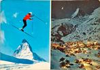 Zermatt met Matterhorn Zwitserland 1986, Verzamelen, Ophalen of Verzenden, 1980 tot heden, Gelopen, Overig Europa