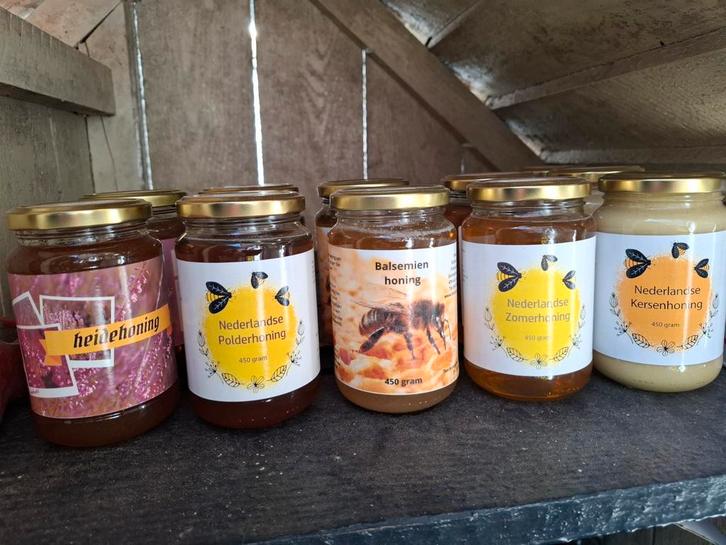 Honing uit eigen imkerij, Diversen, Levensmiddelen, Ophalen of Verzenden