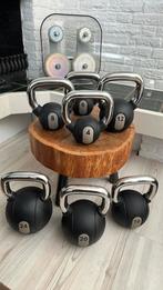 Technogym Kettlebells Set (7 stuks) ***NIEUW*** Complete set, Ophalen of Verzenden, Nieuw, Benen, Kettlebell