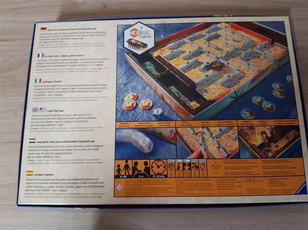 La Cucaracha - s1627, Hobby en Vrije tijd, Gezelschapsspellen | Bordspellen, Verzenden, Zo goed als nieuw