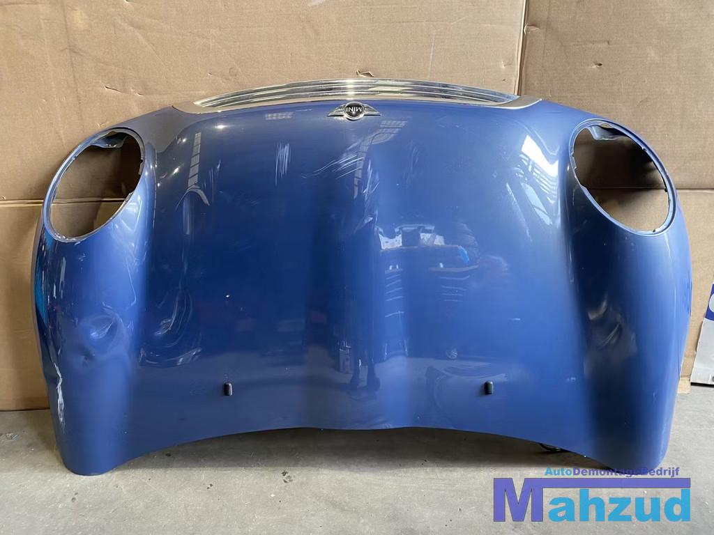 MINI COOPER ONE R52 Blauw motorkap grille gril A27,5 2004-20, Auto-onderdelen, Carrosserie en Plaatwerk, Gebruikt, Ophalen of Verzenden