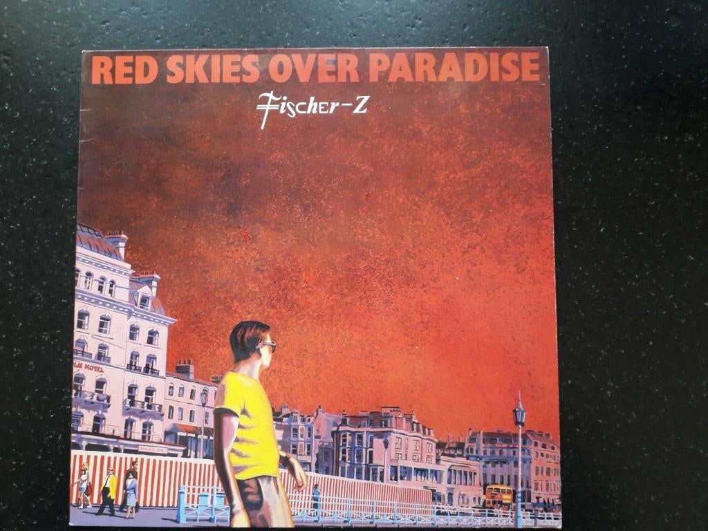 FISCHER-Z - RED SKIES OVER PARADISE - LP, Ophalen of Verzenden, Zo goed als nieuw, Overige formaten