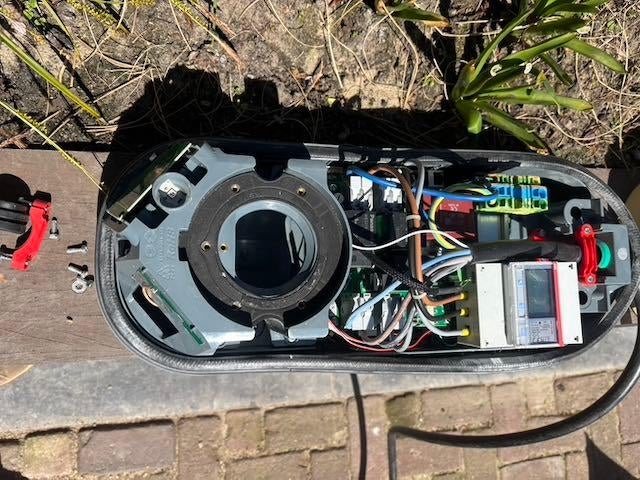 laadpaal 3 fase 8m kabel, Auto diversen, Laadpalen, Ophalen, Gebruikt, Laadpaal en Laadkabel