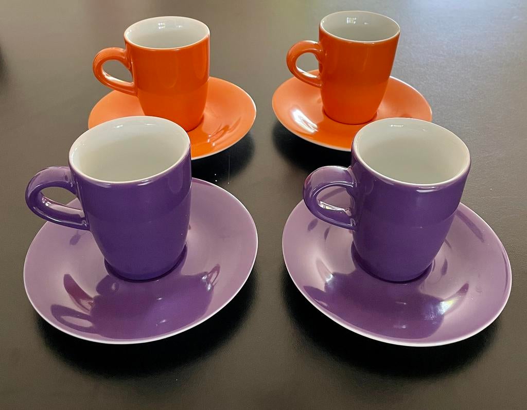 Kahla Pronto design koffie / expresso servies kopje schotel, Huis en Inrichting, Keuken | Servies, Ophalen of Verzenden, Zo goed als nieuw