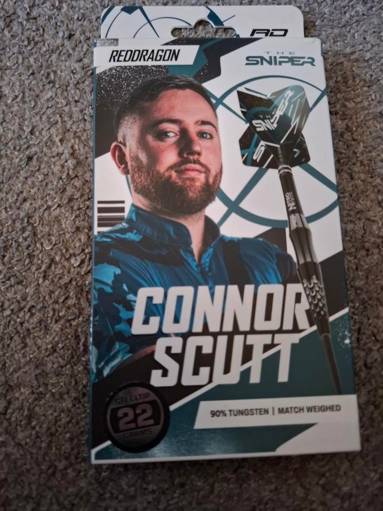 Connor Scutt Dartpijlen 22 gram - RedDragon The Sniper, Sport en Fitness, Darts, Ophalen of Verzenden, Nieuw, Pijlen