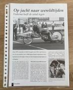 Map met diverse info De jacht naar wereldtijden 50 CC racers, Fietsen en Brommers, Ophalen of Verzenden, Zo goed als nieuw