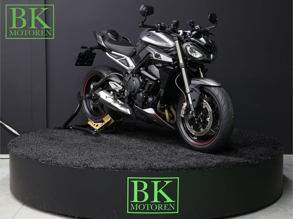 TRIUMPH STREET TRIPLE 765 RS | Silver Ice, Motoren, Motorrijbewijs A, Bedrijf, 765 cc, Meer dan 35 kW