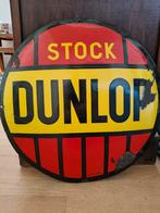 Dunlop emaille reclamebord, Verzamelen, Ophalen of Verzenden, Gebruikt, Reclamebord