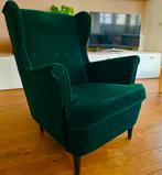 Ikea Strandmon Fauteuil Groen, Ophalen, Gebruikt, Stof, 75 tot 100 cm