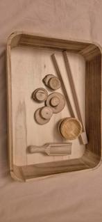 Grapat sensorische houten speelbak met accessoires, Ophalen of Verzenden, Nieuw, Jongen of Meisje