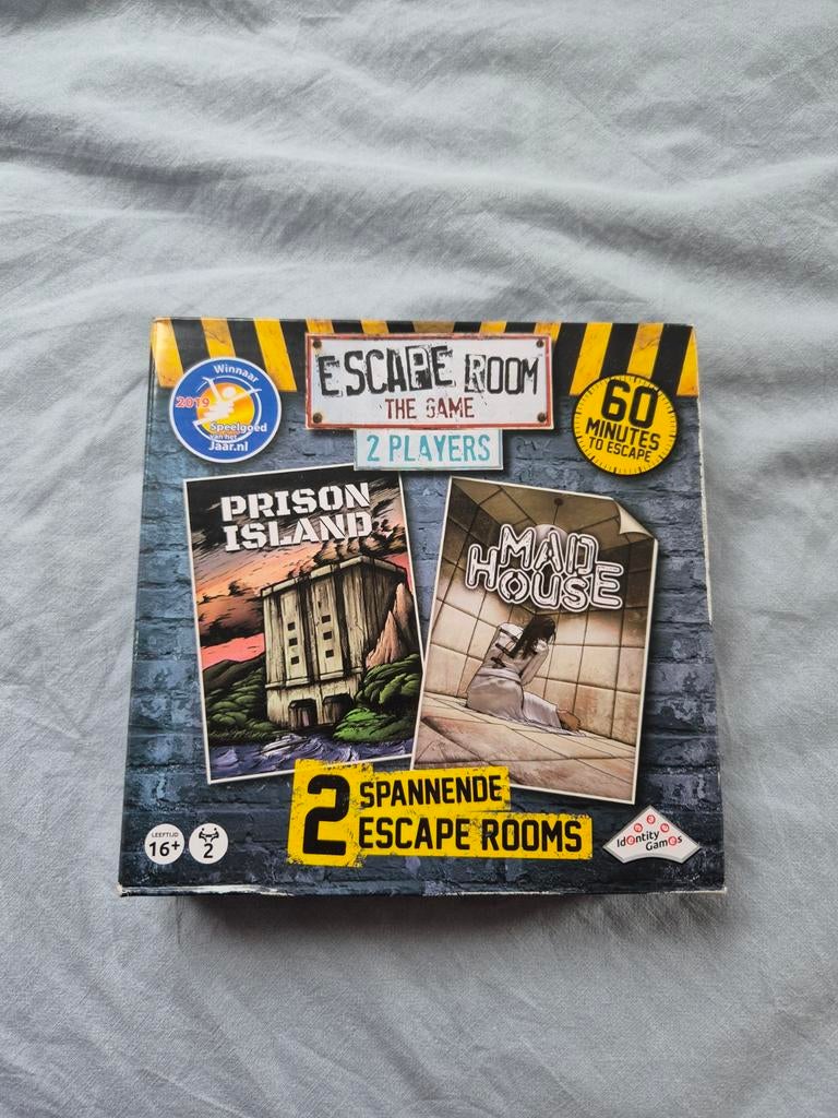 Escape Room: The Game - 2 Spannende Escape Rooms voor Thuis, Identity Games, Een of twee spelers, Ophalen of Verzenden, Zo goed als nieuw