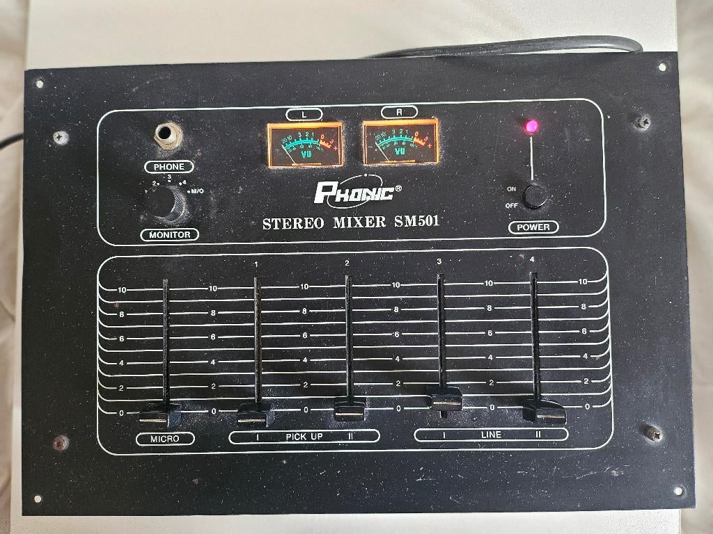 Phonic SM 501, Ophalen of Verzenden, Gebruikt